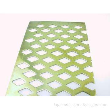 Diamond Hole Perforated Metal Sheets,Diamond Perforation Sc